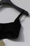 BASERANGE SOFT soft series collection bamboo fiber and cotton bra without steel ring underwear France BAS-BRSO-HEI BRSO1 black BRSO